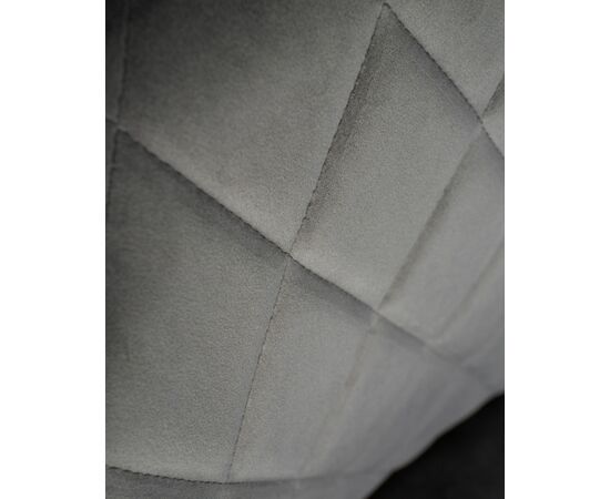 Набор 2 шт Стул обеденный DOBRIN ROBERT, черные матовые ножки, велюр V108-92 Антрацит, Вариант: черные матовые ножки, велюр V108-92 Антрацит, изображение 9 | Интернет магазин мебели и декора LifeDekor