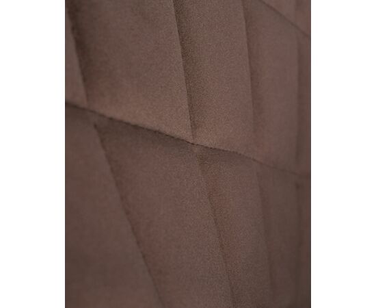 Набор 2 шт Стул обеденный DOBRIN ROBERT, черные матовые ножки, велюр V108-76 Горький шоколад, Вариант: черные матовые ножки, велюр V108-76 Горький шоколад, изображение 11 | Интернет магазин мебели и декора LifeDekor