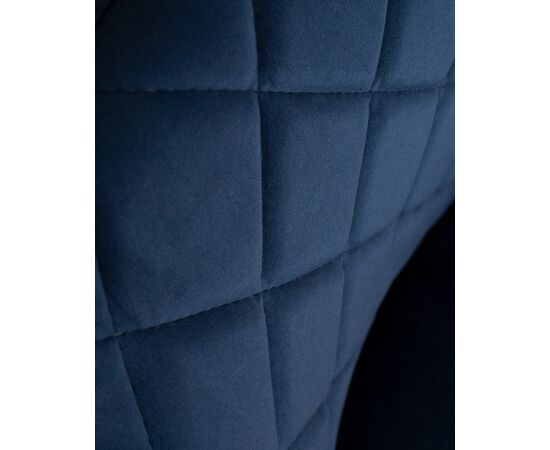 Набор 2 шт Стул обеденный DOBRIN ROBERT, черные матовые ножки, велюр V108-67 Тёмно-синий, Вариант: черные матовые ножки, велюр V108-67 Тёмно-синий, изображение 9 | Интернет магазин мебели и декора LifeDekor