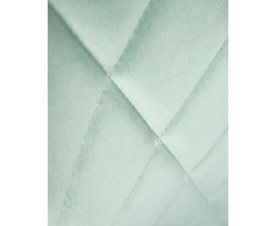 Набор 2 шт Стул обеденный DOBRIN ROBERT, черные матовые ножки, велюр V108-118 Мятный, Вариант: черные матовые ножки, велюр V108-118 Мятный, изображение 8 | Интернет магазин мебели и декора LifeDekor