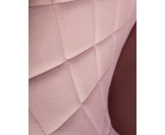 Набор 2 шт Стул обеденный DOBRIN ROBERT, черные матовые ножки, велюр V108-15 Розовый, Вариант: черные матовые ножки, велюр V108-15 Розовый, изображение 10 | Интернет магазин мебели и декора LifeDekor