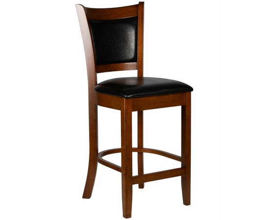 Набор 2 шт Стул полубарный DOBRIN GARRY COUNTER, шоколад, черный, Вариант: шоколад, чёрный, изображение 12 | Интернет магазин мебели и декора LifeDekor