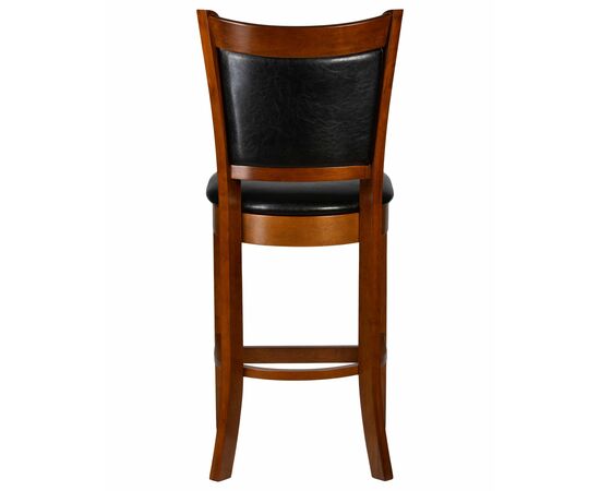 Набор 2 шт Стул полубарный DOBRIN GARRY COUNTER, шоколад, черный, Вариант: шоколад, чёрный, изображение 5 | Интернет магазин мебели и декора LifeDekor