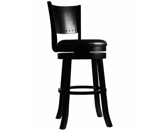 Набор 2 шт Вращающийся полубарный стул DOBRIN TONY COUNTER, капучино, черный, Вариант: капучино, чёрный, изображение 8 | Интернет магазин мебели и декора LifeDekor