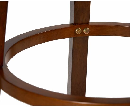 Набор 2 шт Вращающийся полубарный стул DOBRIN WILLIAM COUNTER, шоколад, кремовый, Вариант: шоколад, кремовый, изображение 10 | Интернет магазин мебели и декора LifeDekor