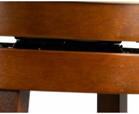 Набор 2 шт Вращающийся полубарный стул DOBRIN WILLIAM COUNTER, шоколад, кремовый, Вариант: шоколад, кремовый, изображение 12 | Интернет магазин мебели и декора LifeDekor