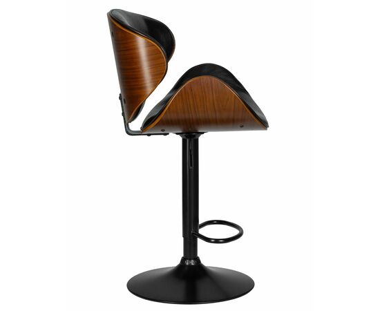 Набор 2 шт Стул барный DOBRIN JACK BLACK, цвет черный глянец PU ABD 002, Вариант: цвет черный глянец PU ABD 002, изображение 6 | Интернет магазин мебели и декора LifeDekor