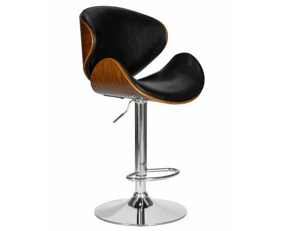 Набор 2 шт Стул барный DOBRIN JACK, цвет черный глянец PU ABD 002, Вариант: цвет черный глянец PU ABD 002, изображение 2 | Интернет магазин мебели и декора LifeDekor