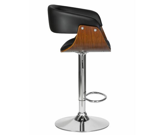 Набор 2 шт Стул барный DOBRIN OSTIN, цвет черный PU ABA 001, Вариант: цвет черный PU ABA 001, изображение 4 | Интернет магазин мебели и декора LifeDekor