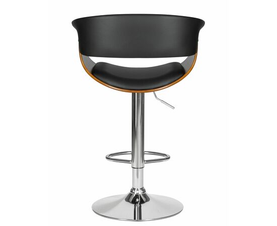 Набор 2 шт Стул барный DOBRIN OSTIN, цвет черный PU ABA 001, Вариант: цвет черный PU ABA 001, изображение 6 | Интернет магазин мебели и декора LifeDekor