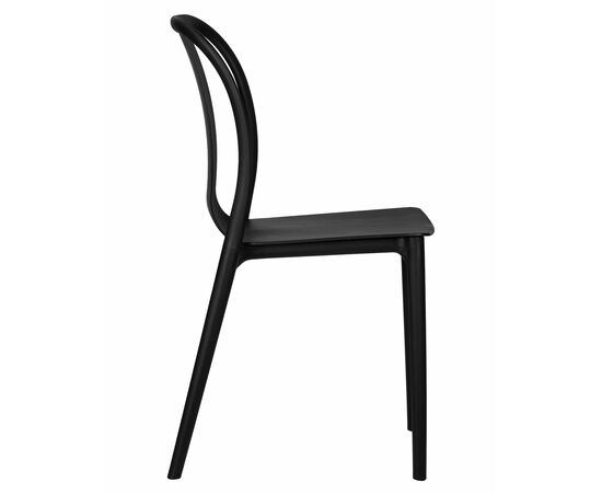 Набор 4 шт Стул обеденный DOBRIN ADAM, черный, Вариант: чёрный, изображение 4 | Интернет магазин мебели и декора LifeDekor