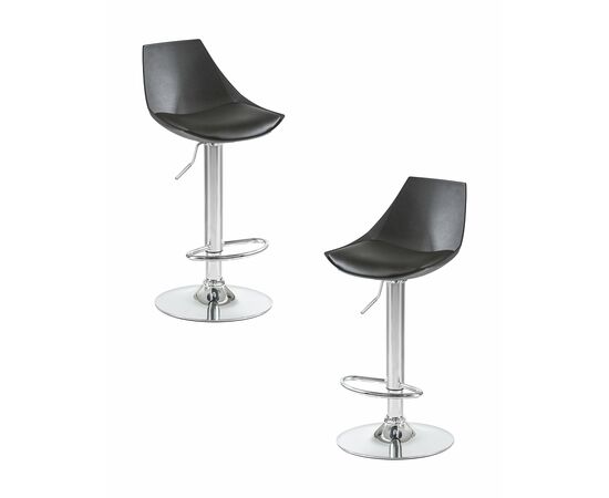 Набор 2 шт Стул барный DOBRIN ROCKY, чёрный, Вариант: чёрный | Интернет магазин мебели и декора LifeDekor