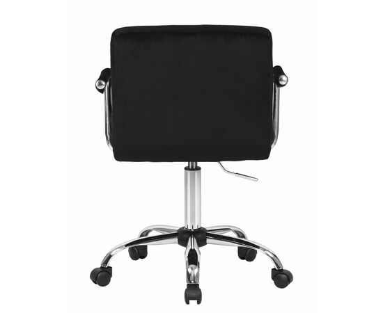 Набор 2 шт Офисное кресло для персонала DOBRIN TERRY, черный велюр (MJ9-101), Вариант: черный велюр (MJ9-101), изображение 6 | Интернет магазин мебели и декора LifeDekor