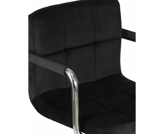 Набор 2 шт Офисное кресло для персонала DOBRIN TERRY, черный велюр (MJ9-101), Вариант: черный велюр (MJ9-101), изображение 8 | Интернет магазин мебели и декора LifeDekor