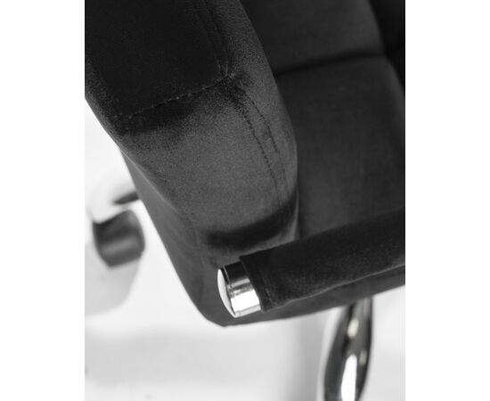 Набор 2 шт Офисное кресло для персонала DOBRIN TERRY, черный велюр (MJ9-101), Вариант: черный велюр (MJ9-101), изображение 10 | Интернет магазин мебели и декора LifeDekor