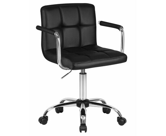 Набор 2 шт Офисное кресло для персонала DOBRIN TERRY, чёрный, Вариант: чёрный, изображение 2 | Интернет магазин мебели и декора LifeDekor