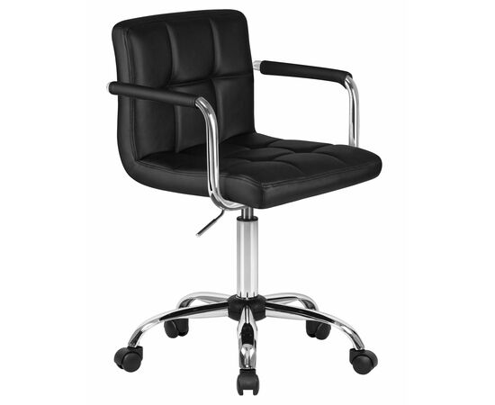 Набор 2 шт Офисное кресло для персонала DOBRIN TERRY, чёрный, Вариант: чёрный, изображение 3 | Интернет магазин мебели и декора LifeDekor