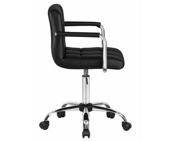 Набор 2 шт Офисное кресло для персонала DOBRIN TERRY, чёрный, Вариант: чёрный, изображение 4 | Интернет магазин мебели и декора LifeDekor