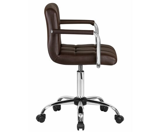Набор 2 шт Офисное кресло для персонала DOBRIN TERRY, коричневый, Вариант: коричневый, изображение 4 | Интернет магазин мебели и декора LifeDekor