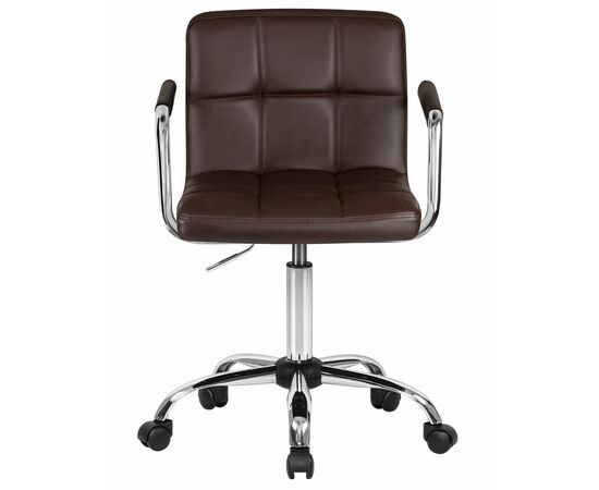 Набор 2 шт Офисное кресло для персонала DOBRIN TERRY, коричневый, Вариант: коричневый, изображение 7 | Интернет магазин мебели и декора LifeDekor