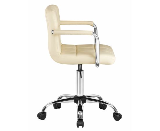 Набор 2 шт Офисное кресло для персонала DOBRIN TERRY, кремовый, Вариант: кремовый, изображение 4 | Интернет магазин мебели и декора LifeDekor