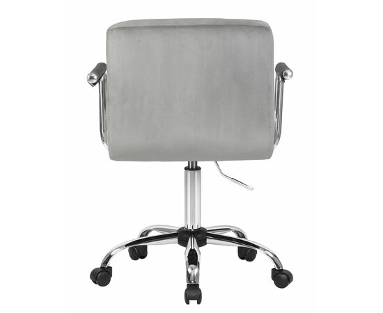 Набор 2 шт Офисное кресло для персонала DOBRIN TERRY, серый велюр (MJ9-75), Вариант: серый велюр (MJ9-75), изображение 6 | Интернет магазин мебели и декора LifeDekor