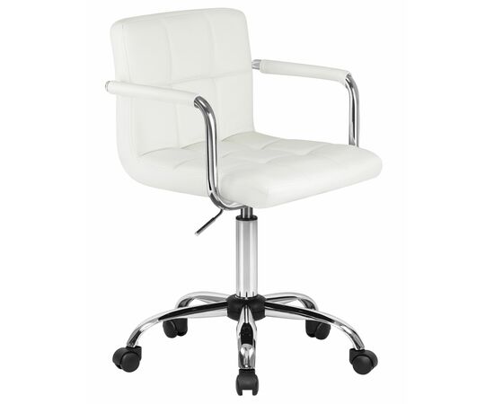 Набор 2 шт Офисное кресло для персонала DOBRIN TERRY, белый, Вариант: белый, изображение 3 | Интернет магазин мебели и декора LifeDekor