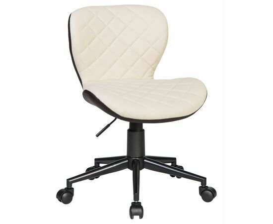 Набор 2 шт Офисное кресло для персонала DOBRIN RORY, кремово-коричневый, Вариант: кремово-коричневый, изображение 2 | Интернет магазин мебели и декора LifeDekor