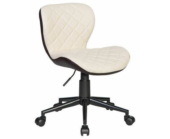 Набор 2 шт Офисное кресло для персонала DOBRIN RORY, кремово-коричневый, Вариант: кремово-коричневый, изображение 3 | Интернет магазин мебели и декора LifeDekor