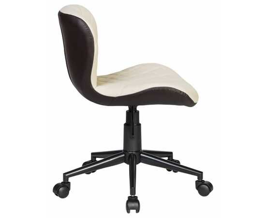 Набор 2 шт Офисное кресло для персонала DOBRIN RORY, кремово-коричневый, Вариант: кремово-коричневый, изображение 4 | Интернет магазин мебели и декора LifeDekor