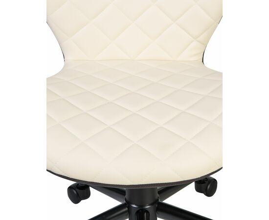 Набор 2 шт Офисное кресло для персонала DOBRIN RORY, кремово-коричневый, Вариант: кремово-коричневый, изображение 8 | Интернет магазин мебели и декора LifeDekor