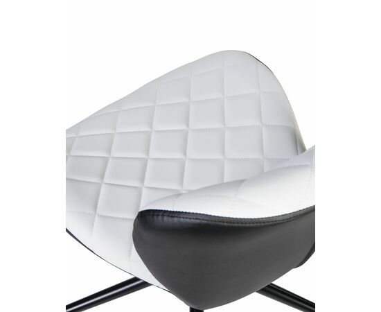 Набор 2 шт Офисное кресло для персонала DOBRIN RORY, бело-чёрный, Вариант: бело-чёрный, изображение 7 | Интернет магазин мебели и декора LifeDekor