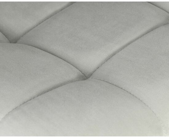 Набор 2 шт Стул барный DOBRIN NICOLE, черные матовые ножки, светло-серый велюр (108-52), Вариант: черные матовые ножки, светло-серый велюр (108-52), изображение 9 | Интернет магазин мебели и декора LifeDekor