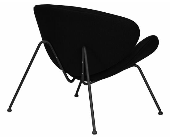 Набор 2 шт Кресло дизайнерское DOBRIN EMILY, черный ткань AF9, черное основание, Вариант: черный ткань AF9, черное основание, изображение 5 | Интернет магазин мебели и декора LifeDekor