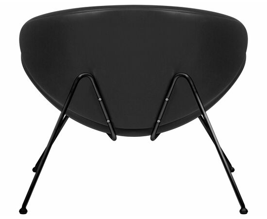 Набор 2 шт Кресло дизайнерское DOBRIN EMILY, черный винил YP16, черное основания, Вариант: черный винил YP16, черное основания, изображение 6 | Интернет магазин мебели и декора LifeDekor