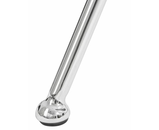 Набор 2 шт Кресло дизайнерское DOBRIN EMILY, серая ткань AF7, хромированная сталь, Вариант: серая ткань AF7, хромированная сталь, изображение 8 | Интернет магазин мебели и декора LifeDekor