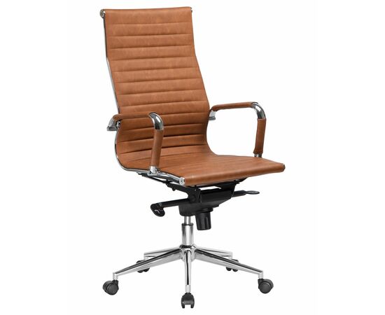 Набор 2 шт Офисное кресло для руководителей DOBRIN CLARK, светло-коричневый №321, Вариант: светло-коричневый №321, изображение 3 | Интернет магазин мебели и декора LifeDekor