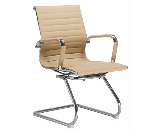Набор 2 шт Офисное кресло для посетителей DOBRIN CODY, бежевый, Вариант: бежевый, изображение 3 | Интернет магазин мебели и декора LifeDekor