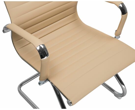 Набор 2 шт Офисное кресло для посетителей DOBRIN CODY, бежевый, Вариант: бежевый, изображение 9 | Интернет магазин мебели и декора LifeDekor