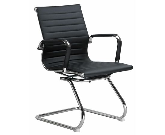 Набор 2 шт Офисное кресло для посетителей DOBRIN CODY, чёрный, Вариант: чёрный, изображение 3 | Интернет магазин мебели и декора LifeDekor