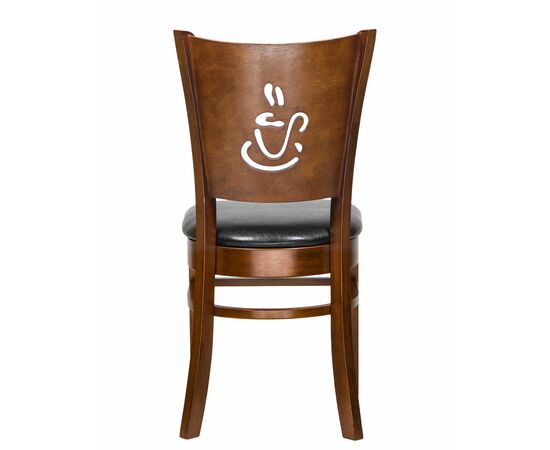 Набор 2 шт Стул обеденный DOBRIN JERRY, шоколад, чёрный, Вариант: шоколад, чёрный, изображение 4 | Интернет магазин мебели и декора LifeDekor