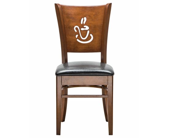 Набор 2 шт Стул обеденный DOBRIN JERRY, шоколад, чёрный, Вариант: шоколад, чёрный, изображение 5 | Интернет магазин мебели и декора LifeDekor