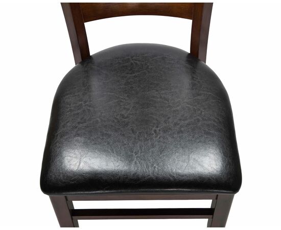 Набор 2 шт Стул обеденный DOBRIN JERRY, шоколад, чёрный, Вариант: шоколад, чёрный, изображение 8 | Интернет магазин мебели и декора LifeDekor