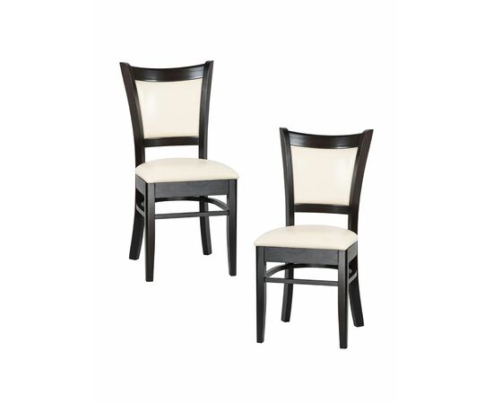Набор 2 шт Стул обеденный DOBRIN GARRY, капучино, кремовый, Вариант: капучино, кремовый | Интернет магазин мебели и декора LifeDekor