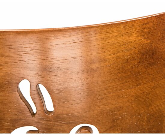 Набор 2 шт Стул барный DOBRIN JERRY BAR, шоколад, кремовый, Вариант: шоколад, кремовый, изображение 10 | Интернет магазин мебели и декора LifeDekor