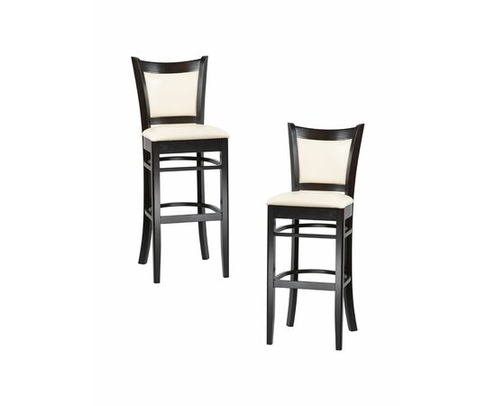 Набор 2 шт Стул барный DOBRIN GARRY BAR, капучино, кремовый, Вариант: капучино, кремовый | Интернет магазин мебели и декора LifeDekor