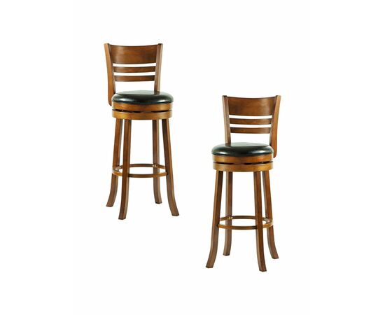 Набор 2 шт Стул барный DOBRIN WILLIAM BAR, шоколад, чёрный, Вариант: шоколад, чёрный | Интернет магазин мебели и декора LifeDekor