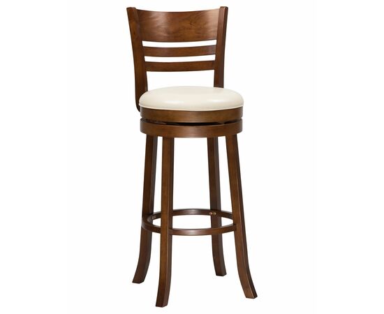Набор 2 шт Стул барный DOBRIN WILLIAM BAR, шоколад, кремовый, Вариант: шоколад, кремовый, изображение 2 | Интернет магазин мебели и декора LifeDekor