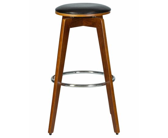 Набор 2 шт Табурет барный DOBRIN TOM'77, цвет черный глянец PU ABD 002, Вариант: цвет черный глянец PU ABD 002, изображение 4 | Интернет магазин мебели и декора LifeDekor