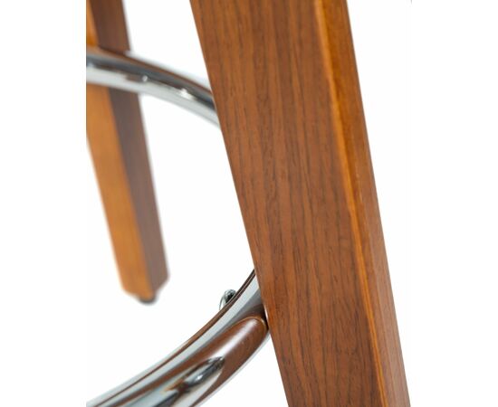 Набор 2 шт Табурет барный DOBRIN TOM'77, цвет черный глянец PU ABD 002, Вариант: цвет черный глянец PU ABD 002, изображение 8 | Интернет магазин мебели и декора LifeDekor